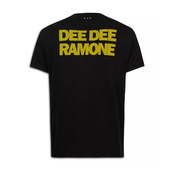 John Varvatos Star USA Men's Dee Dee Ramone Performance Graphic T-Shirt Black - Picture 3 of 6
